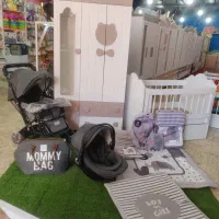 پک یازده تیکه تخت کمد سیسمونی