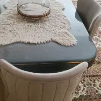 میز نهار خوری طوسی نو|میز و صندلی غذاخوری|تبریز, |دیوار