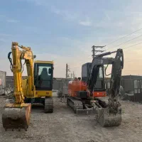 (شرکت پیمانکاری مقدم) مینی بیل مکانیکی