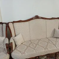 سرویس مبلمان پذیرایی9نفره با میز ناهار خوری 10نفر|مبلمان خانگی و میز عسلی|مشهد, گوهرشاد|دیوار