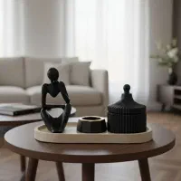 ادمک متفکر سنگ مصنوعی|مجسمه، تندیس، ماکت|بجنورد, |دیوار