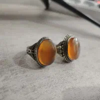 تعدادی انگشتر نقره
