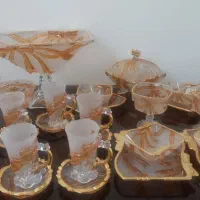 سرویس بلور کرستال۳۷ پارچه اصل ژاپن مناسب جهیزیه