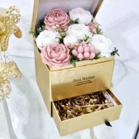 باکس گل شمع، مناسب روز پدر، مادر ، معلم ،|صنایع دستی و سایر لوازم تزئینی|مشهد, آزادشهر|دیوار