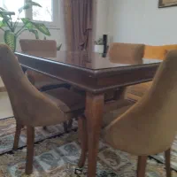 فروش میز نهارخوری ۴ نفره|میز و صندلی غذاخوری|گرمسار, |دیوار