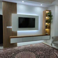 دکوراسیون داخلی ،کناف،کابینت،تی وی وال نور پردازی