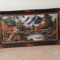 دو عدد تابلو منظره|تابلو، نقاشی، عکس|آستارا, |دیوار