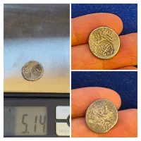 سکه نقره قدیمی کلکسیونی