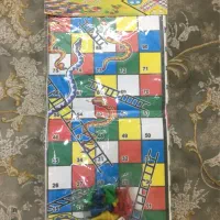 منچ و مارپله پارچه ای