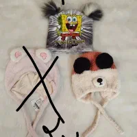 تعدادی دستکش شال کلاه بچه گانه