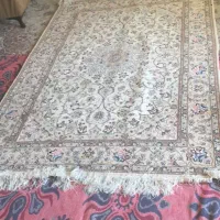 فرش دستباف جفت قالیچه اصفهان کرک و ابریشم|فرش|اصفهان, محمودیه|دیوار