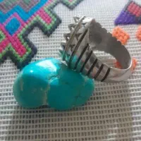 سنگ فیروزه  بدون تراش|بدلیجات|زاهدان, |دیوار