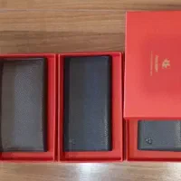 سه عدد کیف پول نوین چرم