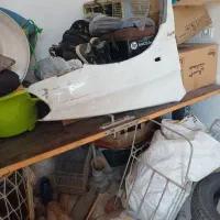 گلگیر جلو ۱۳۲سفید فابریک ماشین
