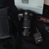 دوربین کنون ۷۰d با لنز ۱۸.۱۳۵ کاملا سالم