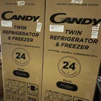 یخچال فریزر دوقلو نو CANDY رنگ سفید|یخچال و فریزر|تهران, فرمانیه|دیوار