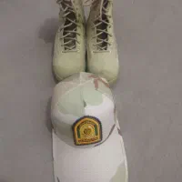 پوتین و کلاه خاکی مرزبانی