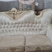 مبلمان هفت نفره ،همرا با ست میز نهار خوری ۸ نفره