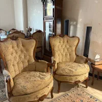 مبل استیل چوبی در حد نو|مبلمان خانگی و میز عسلی|شیراز, قصرالدشت|دیوار