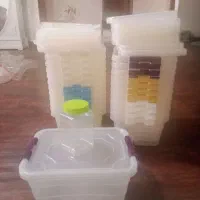 ظروف پلاستیکی (جانانی .جاعسلی و حبوبات)