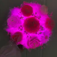 باکس شمع دسته گل کادو روز دختر