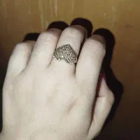 پلاک قلب با زنجیر ، انگشتر قلب