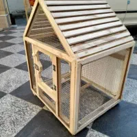 قفس چوبی شلف استند|صنایع دستی و سایر لوازم تزئینی|میناب, |دیوار