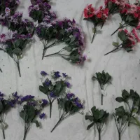 گل مصنوعی بوته ای، و اجناس نو دیگر.