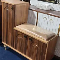 جاکفشی نشیمن دار جا کفشی نشیمندار جدید مقاوم|جاکفشی، کمد، دراور|قم, قلعه کامکار|دیوار