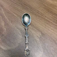 قاشق نقره قدیمی