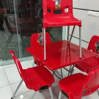 میز و صندلی پایه فلزی پلاستیکی میز تاشو طرح تاک|میز و صندلی غذاخوری|تهران, ستارخان|دیوار