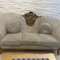 مبلمان راحتی هفت نفره باسه عددجلو مبلی|مبلمان خانگی و میز عسلی|تهران, آبشار تهران (دریاچه)|دیوار