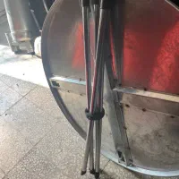 میز گزد گالوانیزه با پایه استیل ۱۲۰ (نو)|میز و صندلی غذاخوری|تهران, حکیمیه|دیوار