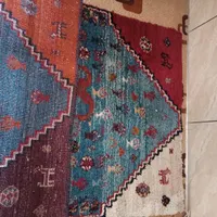 گبه با طرح زیبا و کاملا دستباف|گلیم، جاجیم، گبه|شیراز, شیشه‌گری|دیوار