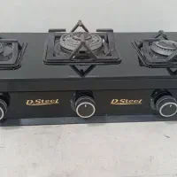 گاز رومیزی ۳شعله در حد نو