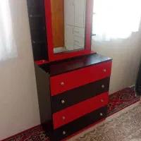 دراور چوبی آیینه خور|جاکفشی، کمد، دراور|کرمانشاه, |دیوار
