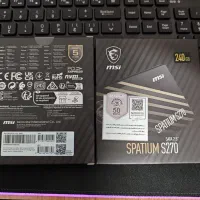 هارد نو ۲۵۶گیگ MSi S270 256GB SSD گارانتی ۵۰ ماهه