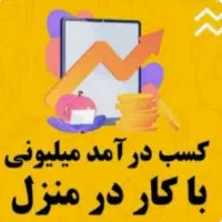 کار در منزل راحت فقط پاسخ به پیام