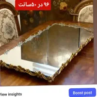 یک اکواریو سی در۴۰اکرلیکی جذاب شبه ساعت شنی داخلش|لوازم جانبی حیوانات|تهران, آرارات|دیوار