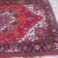 یک عدد فرش هریس تاجری|فرش|بستان آباد, |دیوار