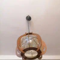 لوستر چوبی|لوستر و چراغ آویز|قم, پردیسان|دیوار