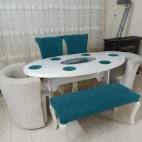 میز غذاخوری ۶ نفره|میز و صندلی غذاخوری|بابل, |دیوار