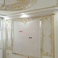 رنگ کاری و نقاشی ساختمان طرح کاغذ دیواری|خدمات پیشه و مهارت|فولادشهر, B5|دیوار