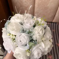 دسته گل مصنوعی عروس و نامزدی