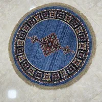 فرش گرد یک در یک درانواع رنگها و طرحها|فرش|آران و بیدگل, |دیوار