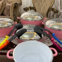 سرویس قابلمه اورجینال وقدیمی دسینی ایتالیا|ظروف پخت‌وپز|رباط‌کریم, رباط‌کریم|دیوار