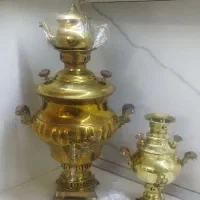 سماور ذغالی برنجی