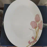 سرویس آرکوپال 26 پارچه برند مورانو گل لاله صورتی