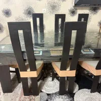 میز ناهار خوری ۸ نفره|میز و صندلی غذاخوری|رودسر, |دیوار