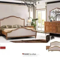سرویس خواب کامل دونفره سایز۱۶۰ چوبی